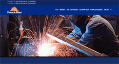 Desktop Screenshot of pinnaclealloys.com